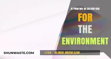 Is Color Printing Eco-Friendly? Environmental Impact of Ink and Paper