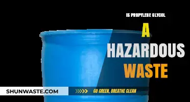 Unveiling the Truth: Is Propylene Glycol a Hazardous Waste?