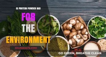 Protein Powder's Environmental Impact: Sustainable or Harmful Choice?