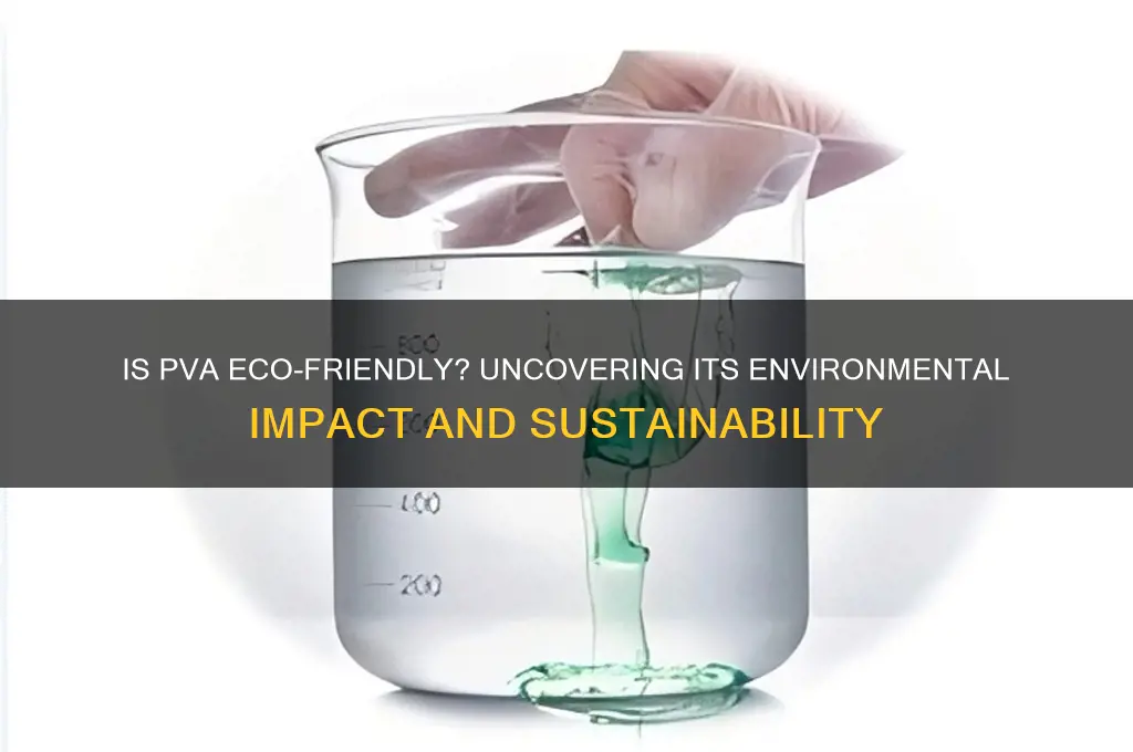 is pva bad for the environment