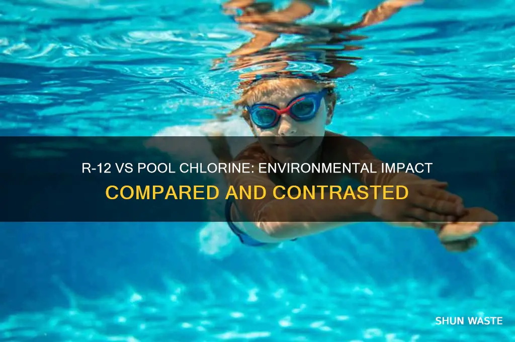 is r 12 vs pool chlorine bad for the environment