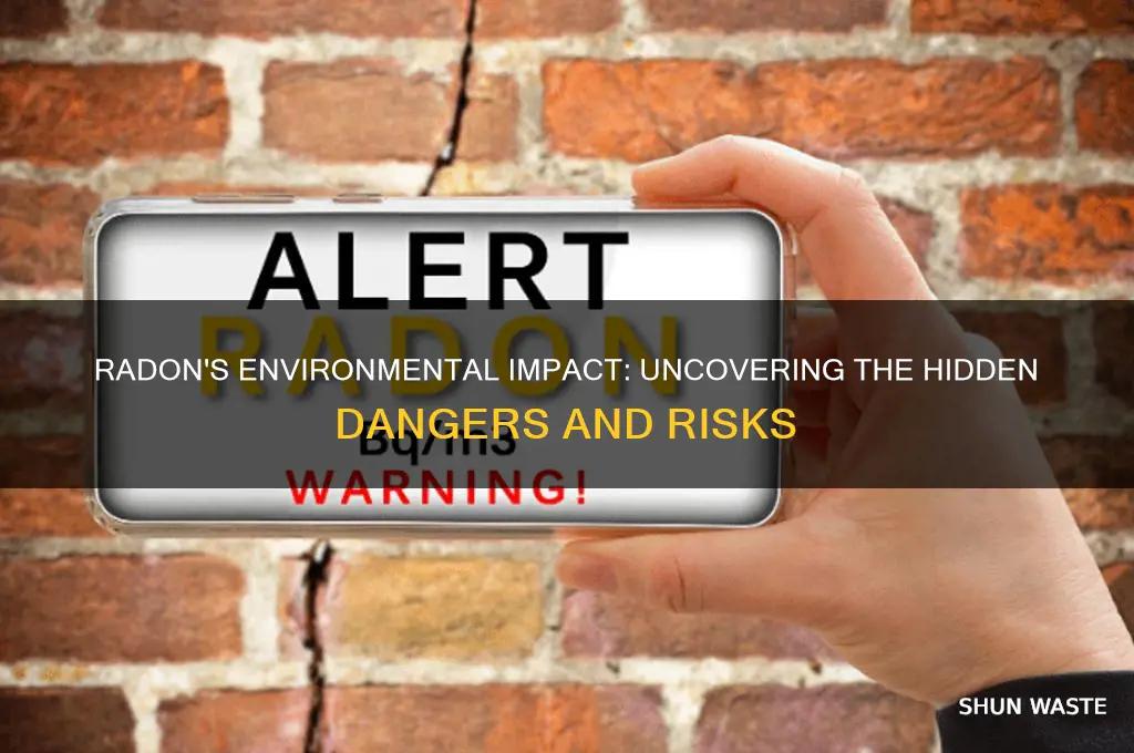is radon bad for the environment