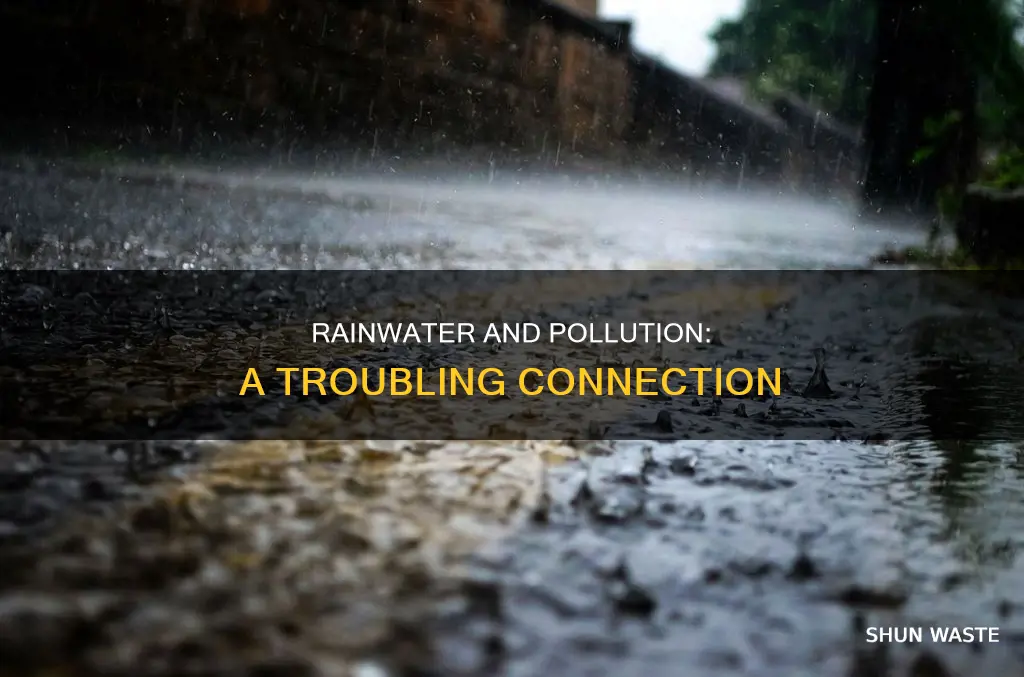 is rain water affected by pollution