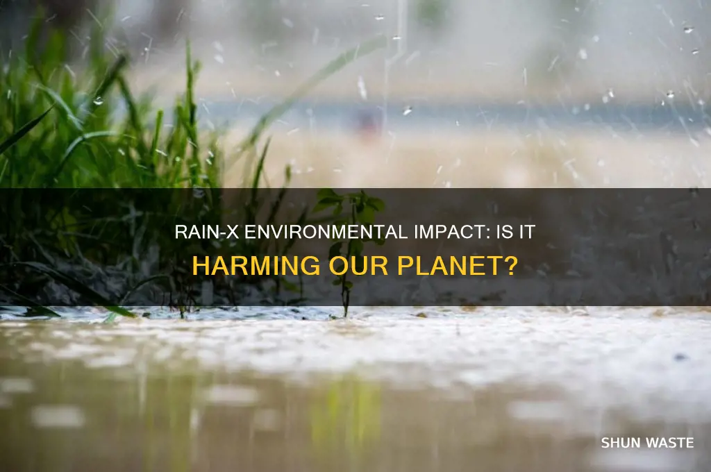 is rainx bad for the environment