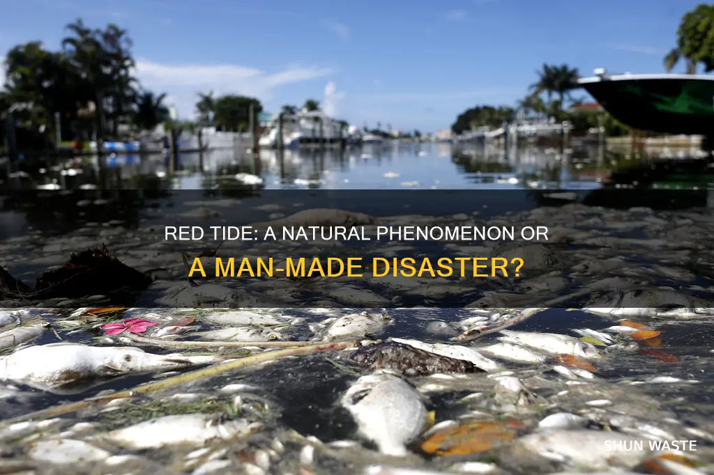 is red tide caused by pollution