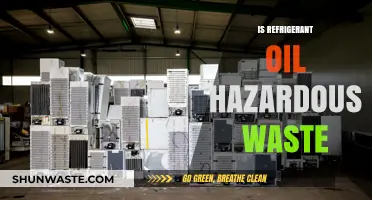 Understanding Refrigerant Oil: Is It Hazardous Waste?