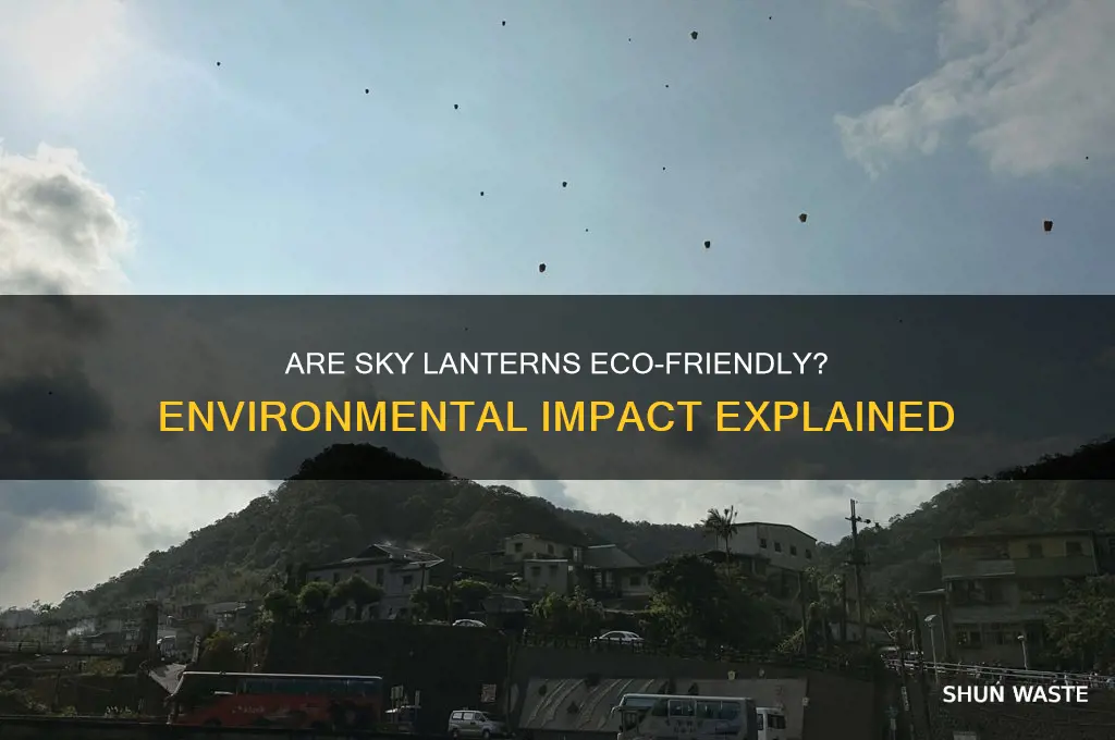 is releasing lanterns bad for the environment