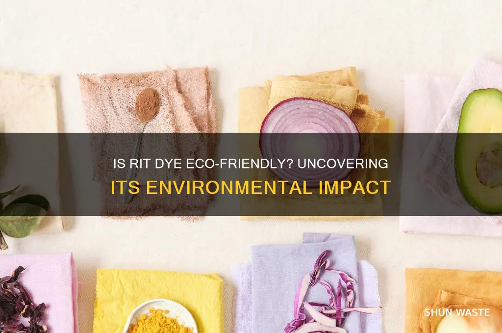 is rit dye bad for the environment