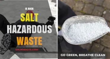 Unveiling the Truth: Is Rock Salt a Hazardous Waste?