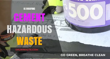 Unveiling the Truth: Roofing Cement and Hazardous Waste Concerns