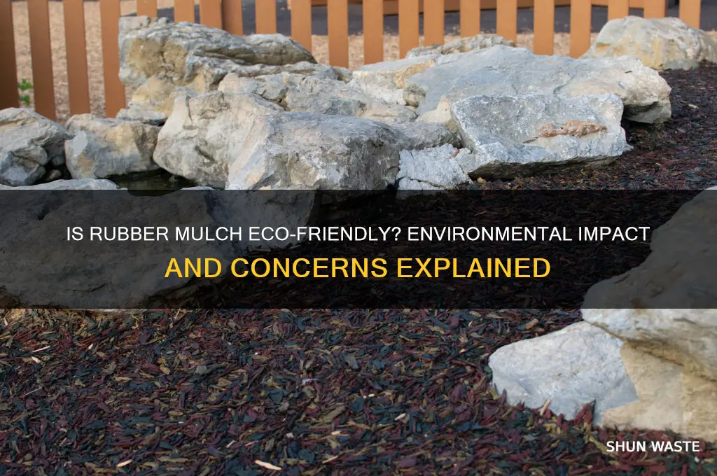 is rubber mulch bad for environment