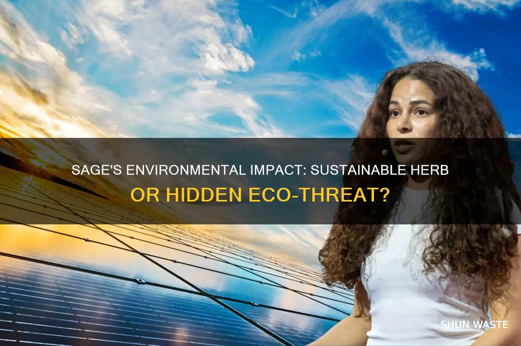 is sage bad for the environment