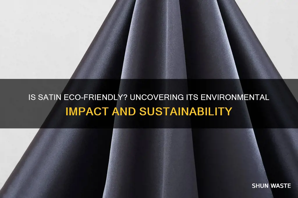 is satin good for the environment