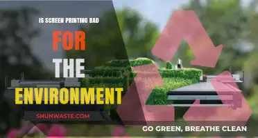 Screen Printing's Environmental Impact: Sustainable or Harmful Practice?