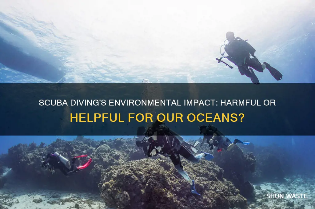is scuba good for the environment