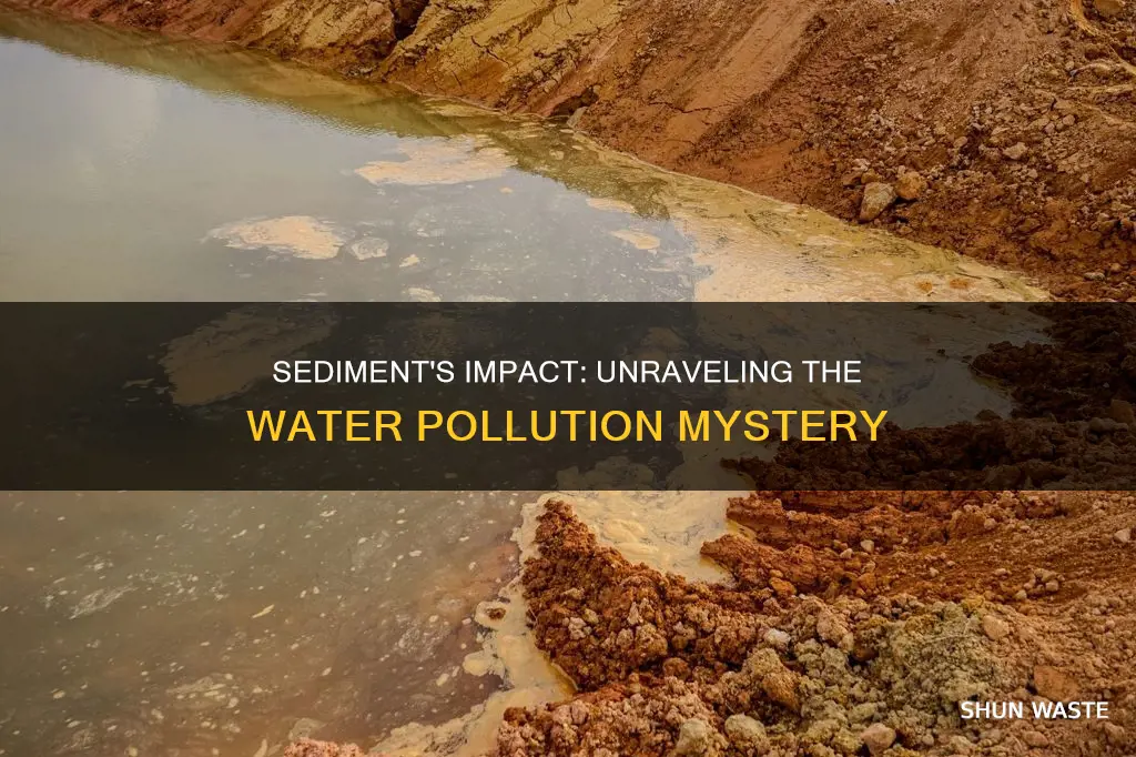 is sediment pollution considered water pollution