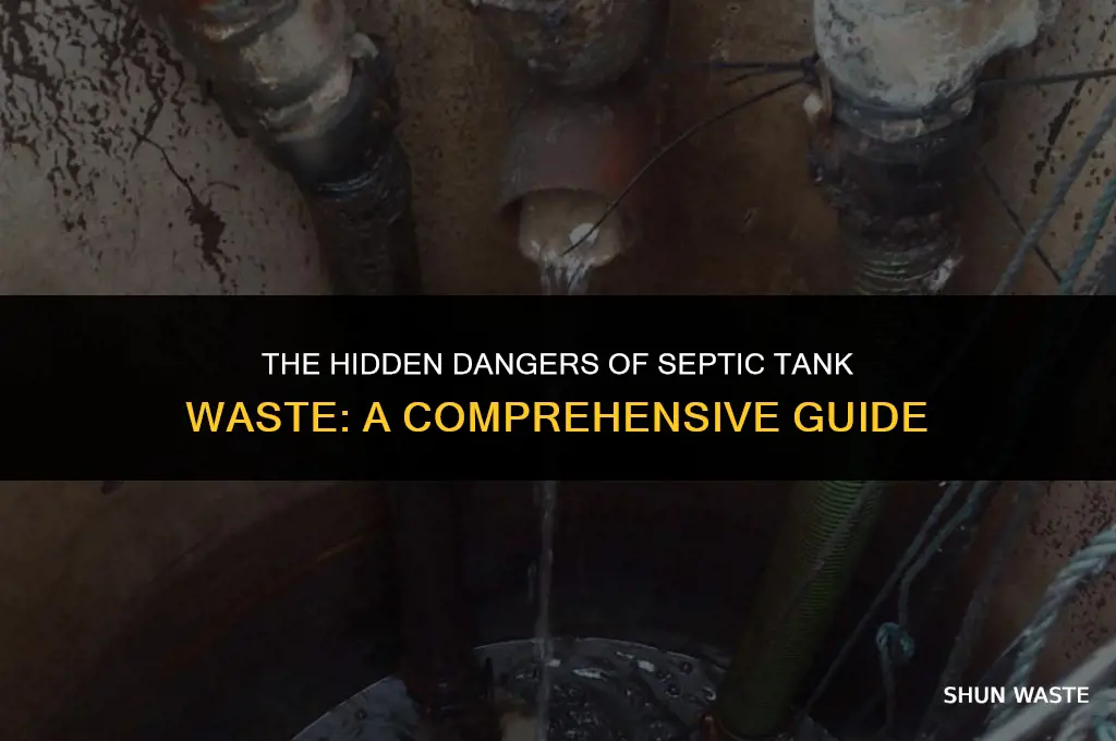 is septic tank waste hazardous