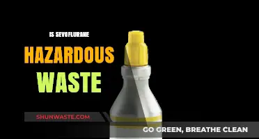 Exploring the Environmental Impact of Sevoflurane: Is It Hazardous Waste?