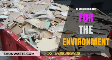 Sheetrock's Environmental Impact: Sustainable or Harmful for Our Planet?
