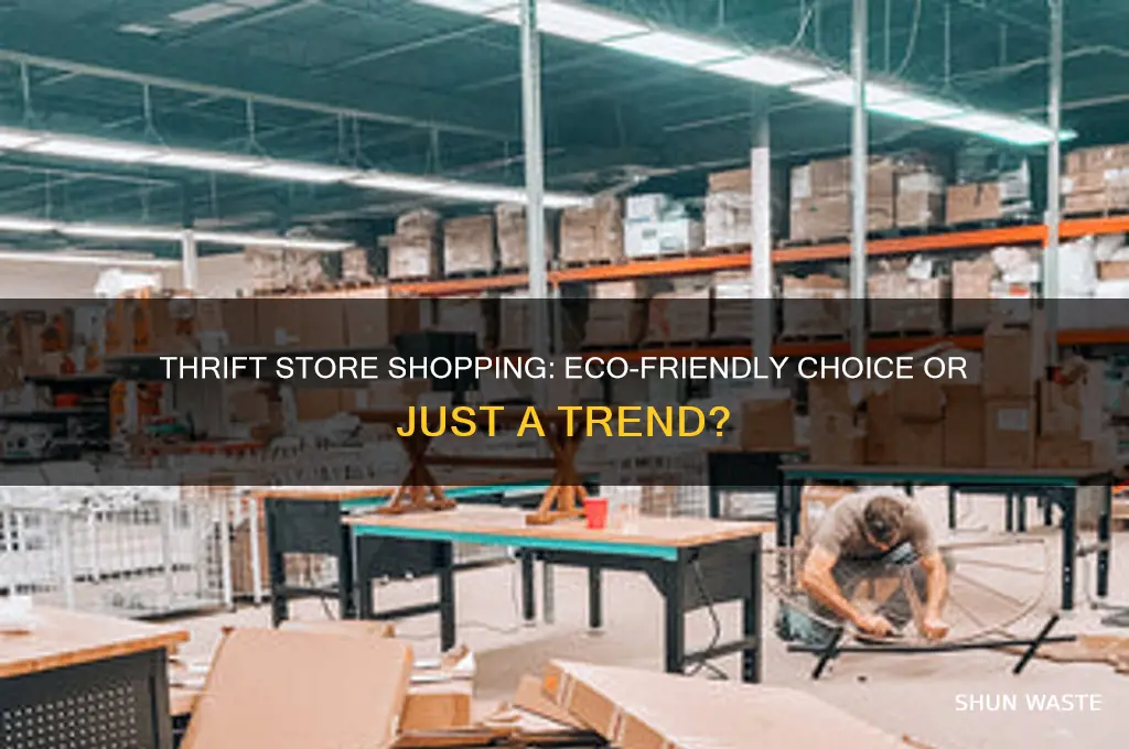 is shoppig at thrift stores good for the environment