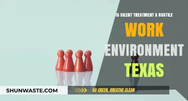 Silent Treatment in Texas Workplaces: Hostile Environment or Misunderstanding?
