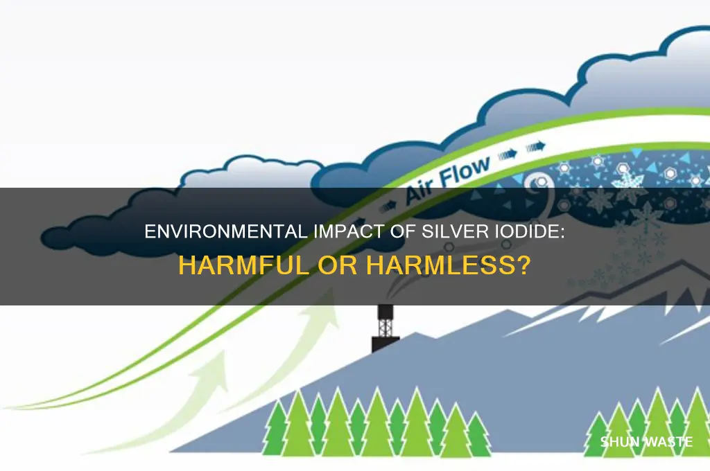 is silver iodide bad for the environment