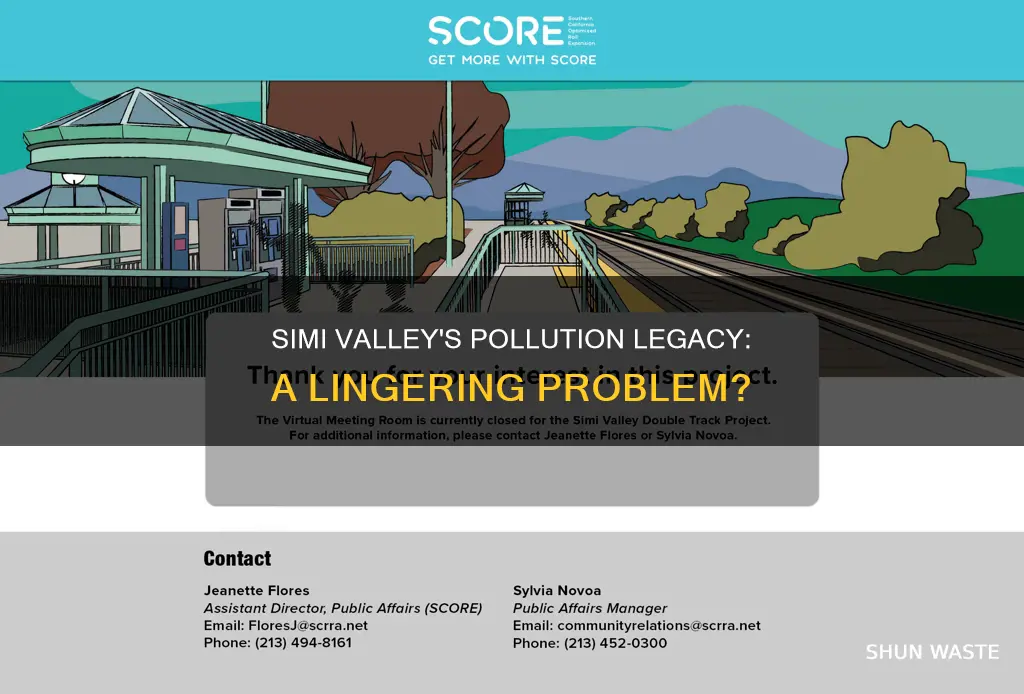 is simi valley stil polluted from the rockadine