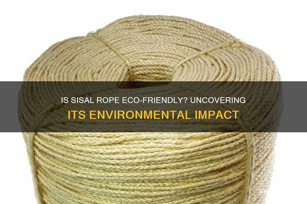 is sisal rope bad for the environment