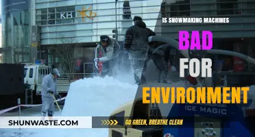 Snowmaking Machines: Environmental Impact and Sustainability Concerns Explored