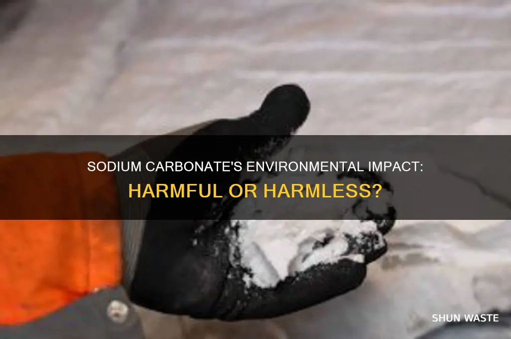 is sodium carbonate bad for the environment
