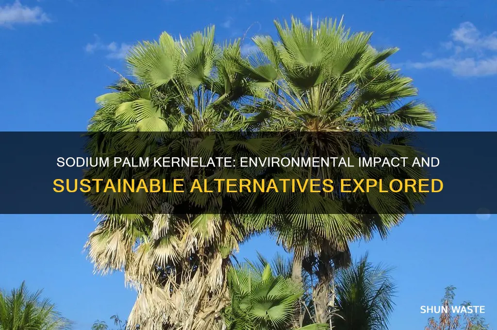 is sodium palm kernelate bad for the environment