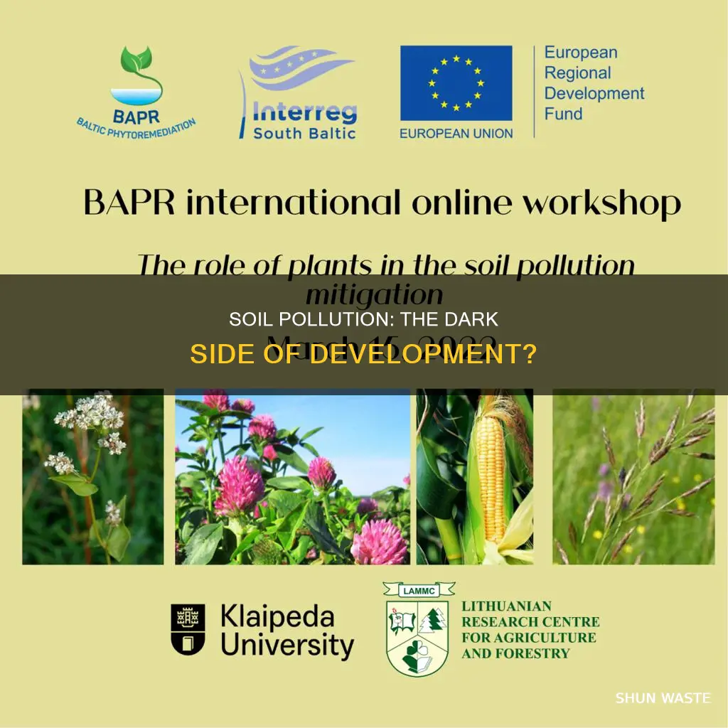 is soil pollution an inevitable part of the development