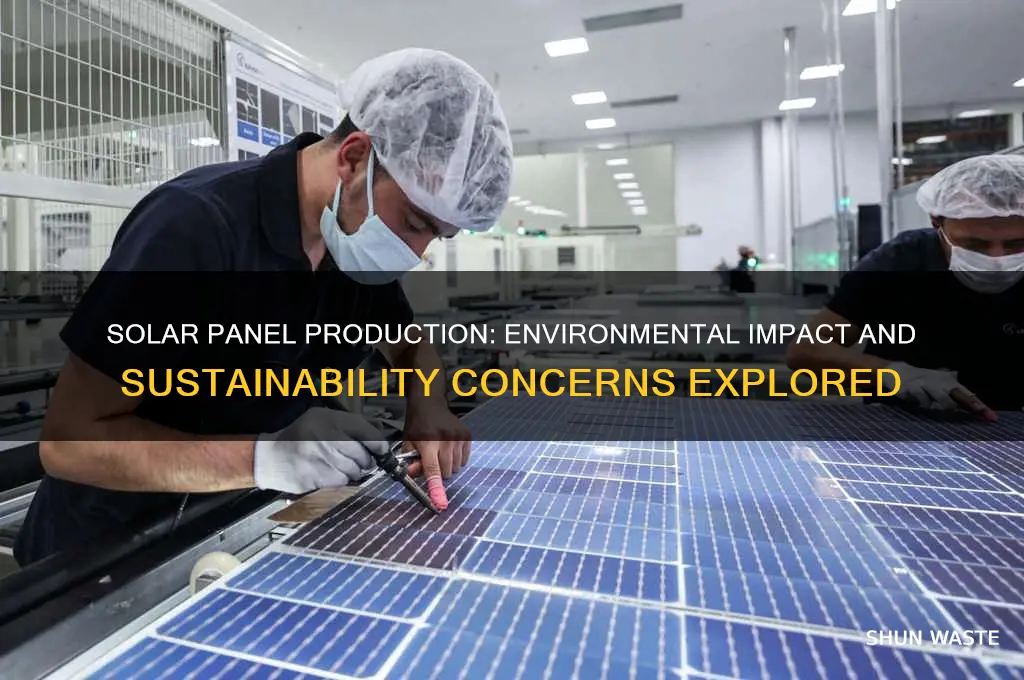 is solar panel production bad for the environment