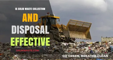 Evaluating the Efficacy of Solid Waste Collection and Disposal Systems