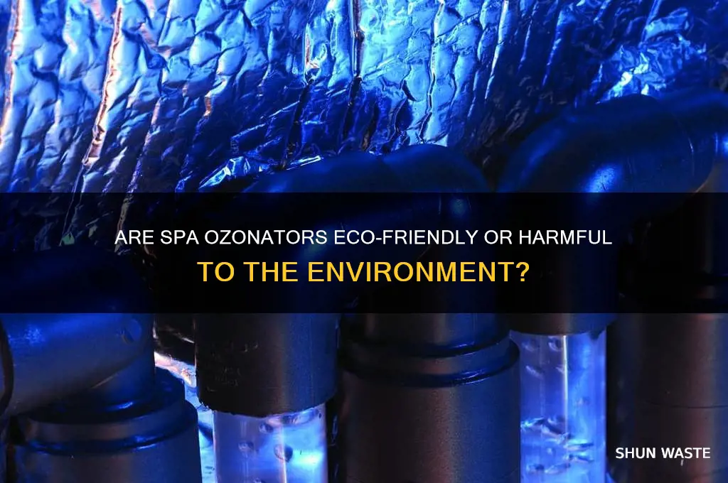 is spa ozonator bad for environment