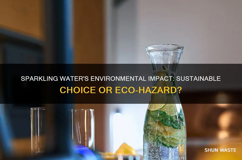 is sparkling water bad for the environment