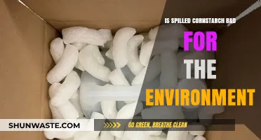 Spilled Cornstarch: Environmental Impact and Sustainable Cleanup Solutions