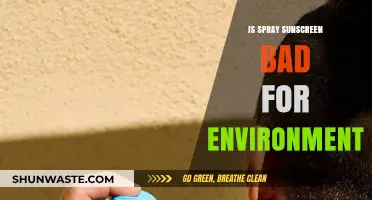 Spray Sunscreen's Environmental Impact: Harmful or Harmless for Our Planet?