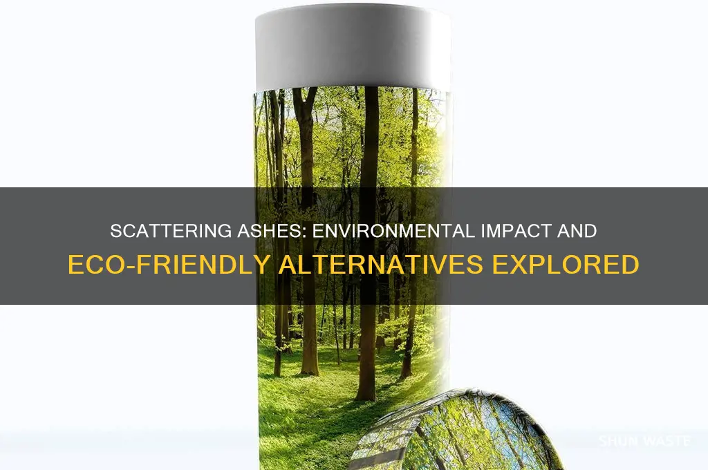 is spreading ashes bad for the environment