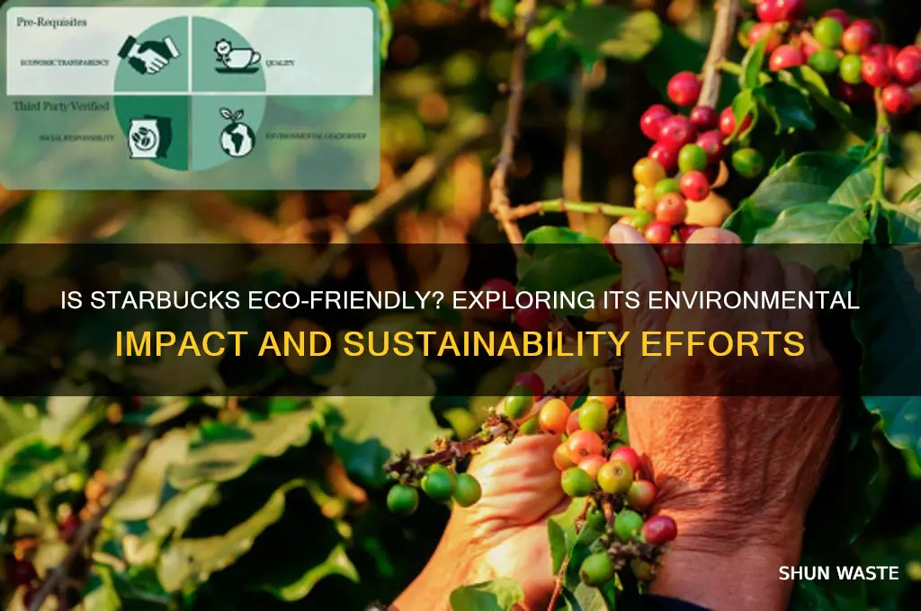 is starbucks good for the environment