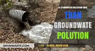What's Worse: Stormwater or Groundwater Pollution?