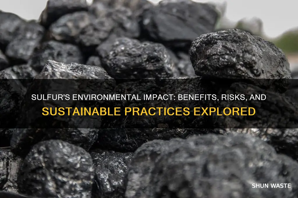 is sulfur good for the environment