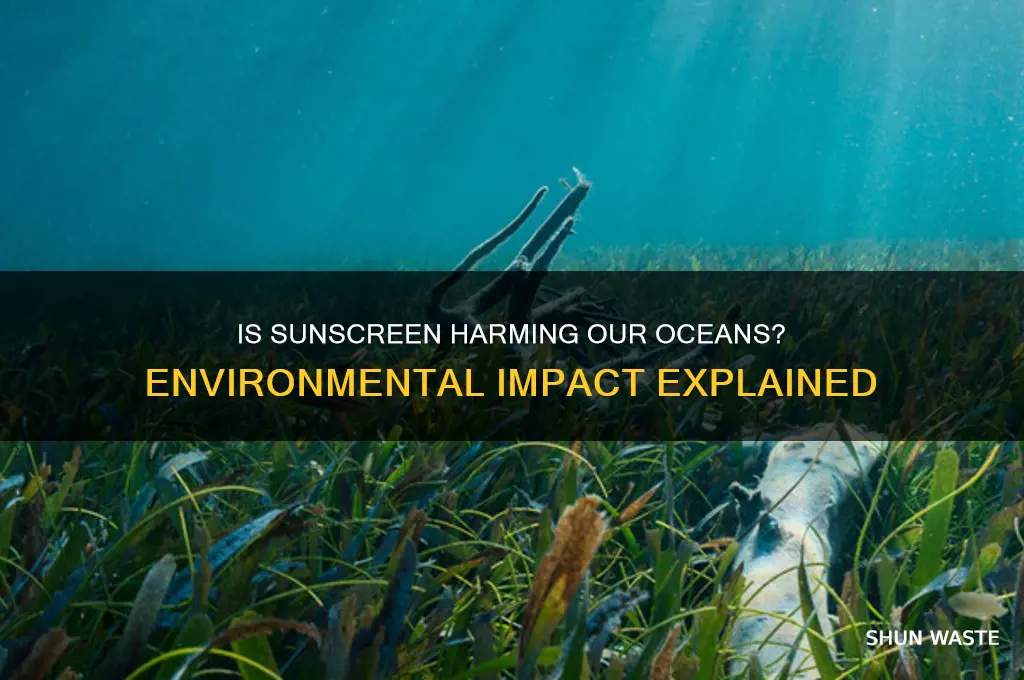 is sun screen bad for the environment