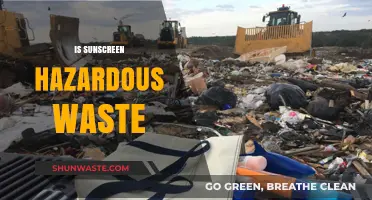 Unveiling the Truth: Is Sunscreen Hazardous Waste?
