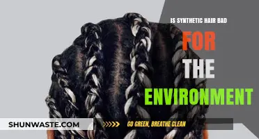 Synthetic Hair's Environmental Impact: Sustainable Choices for Eco-Conscious Consumers