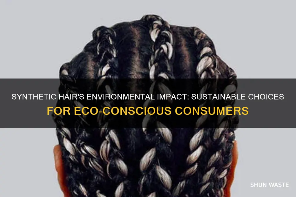 is synthetic hair bad for the environment