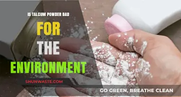 Talcum Powder's Environmental Impact: Harmful or Harmless for Our Planet?