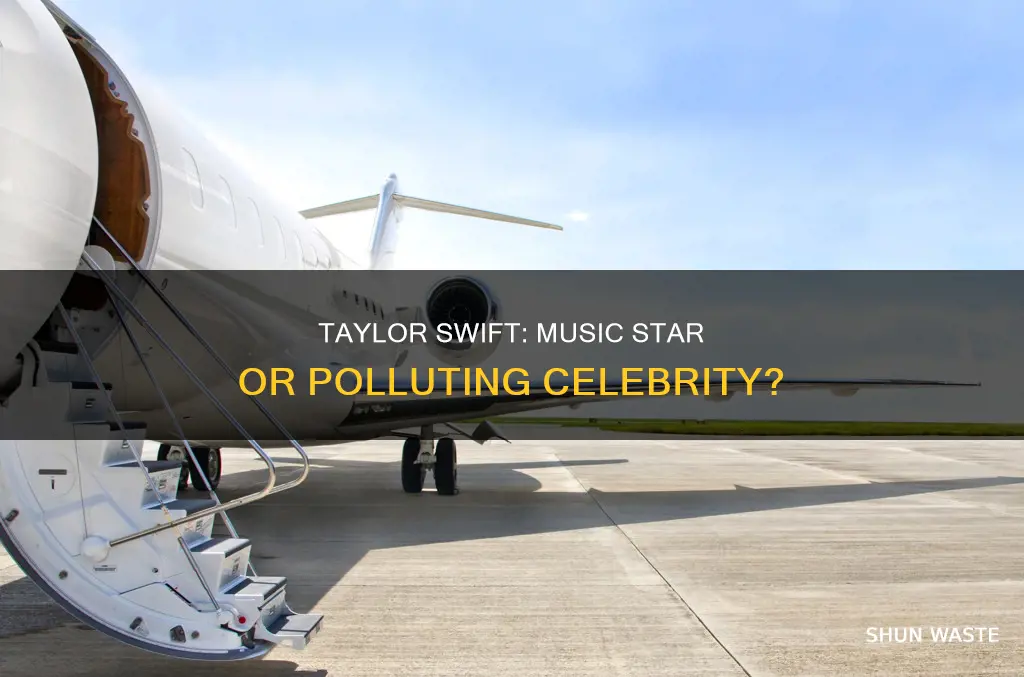 is taylor swift the most polluting celebrity