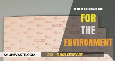 Texon Fiberboard: Environmental Impact and Sustainability Concerns Explored