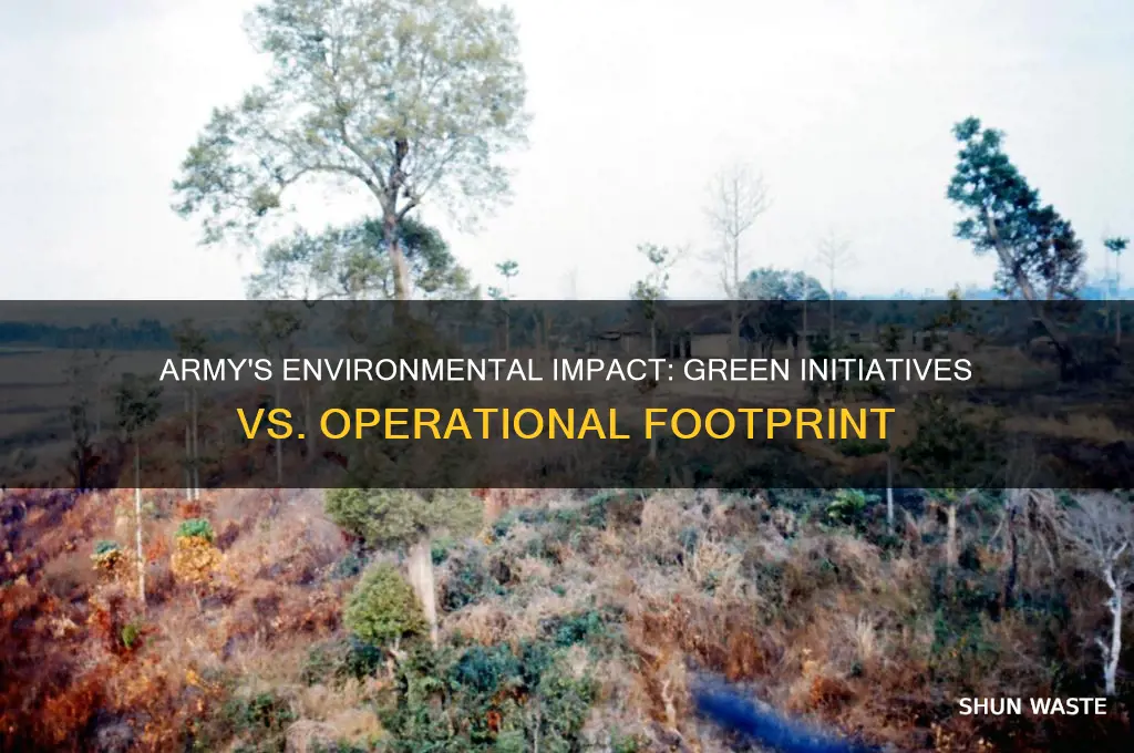 is the army good for the environment